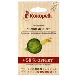 🥒 Graines de COURGETTE - COURGETTE RONDE DE NICE + 50 % - Graines BIO