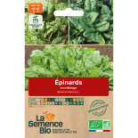 ÉPINARDS EN MÉLANGE - Graines BIO | La Semence Bio | Graines et Bio