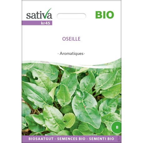 OSEILLE - Graines BIO | Sativa | Graines et Bio