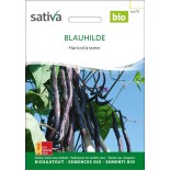 🫘 Graines de HARICOT - HARICOT À RAMES VIOLET MANGETOUT Blauhilde - Graines BIO