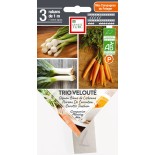 TRIO VELOUTÉ - Graines BIO PRÉSEMÉ | Ernest Turc | Graines et Bio